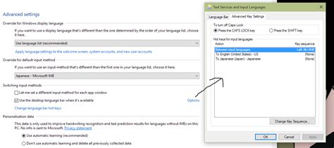 language - Switching between IMEs in Windows 10 - Super User