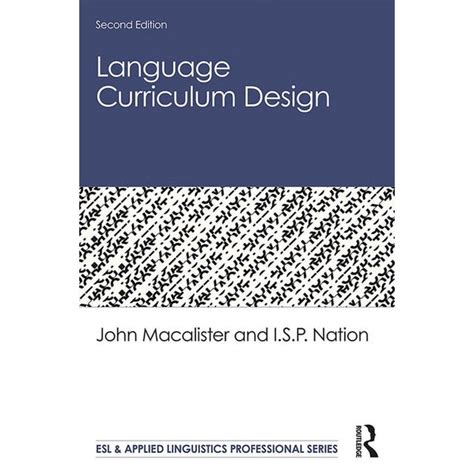 language curriculum design esl amp applied linguistics professional pdf