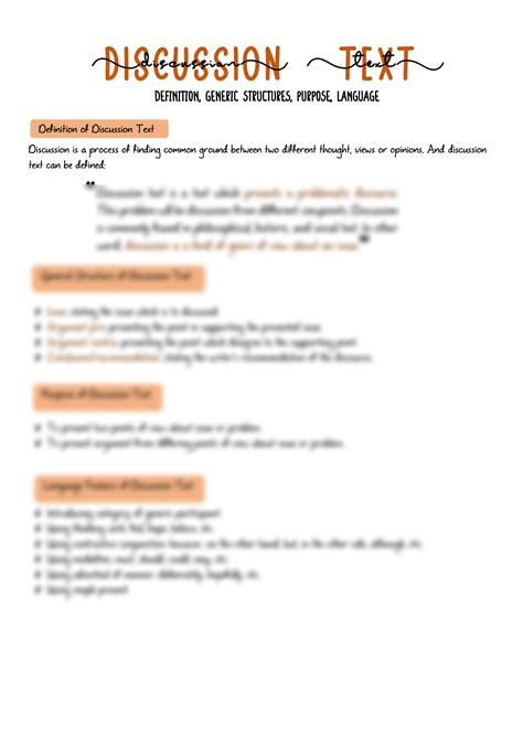 language features of discussion text | Solved Present the differences between Text and