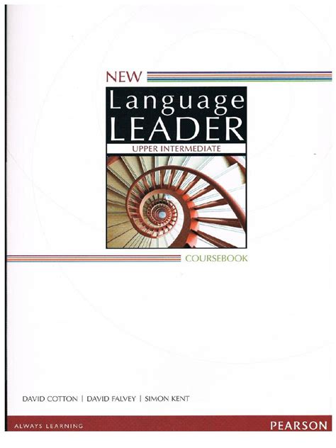 Language Leader Upper Intermediate Coursebook Answer Key 