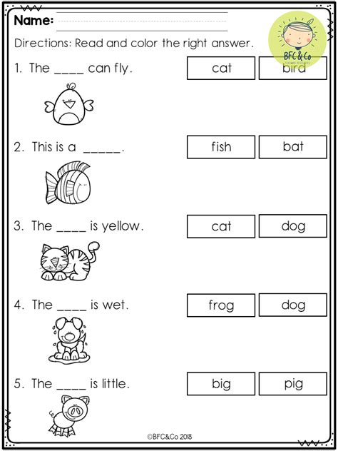Language Skill Worksheets For Kindergarten Learners Kindergarten Language Arts Worksheets - Kindergarten Language Arts Worksheets
