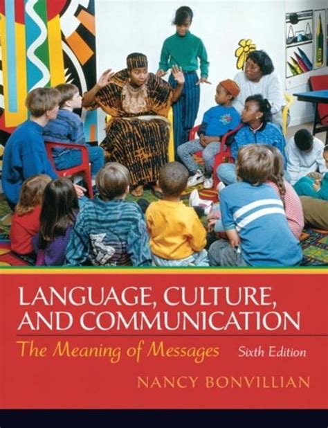 Read Online Language Culture And Communication 7 Edition Bonvillain 