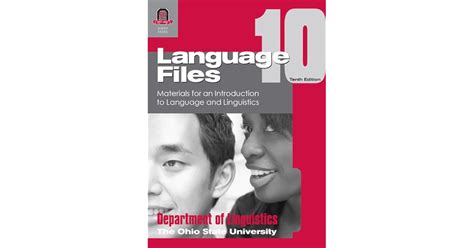 Full Download Language Files Materials For An Introduction To Language And Li 