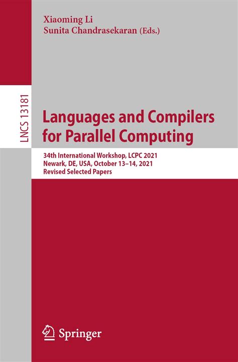 Languages And Compilers For Parallel Computing 7th International Workshop Ithaca Ny Usa August 8 10 1994 Proceedings Lecture Notes In Computer Science