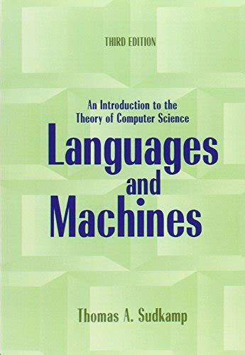 Download Languages And Machines An Introduction To The Theory Of Computer Science 