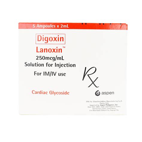 Lanoxin 250 Mcg