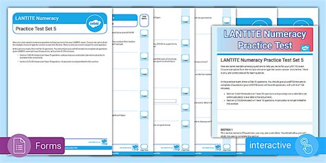 Lantite Practice Test