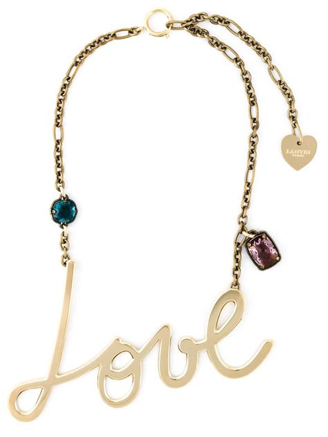 Lanvin Love Necklace
