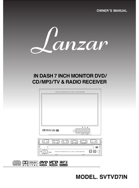 Read Lanzar Snv695N Manual 