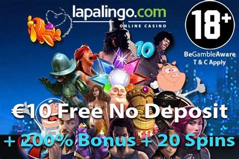 lapalingo casino 10 euro free belgium