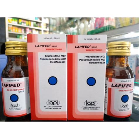 lapifed exp | Lapifed Expectorant Sirup 60 ml Alodokter Shop