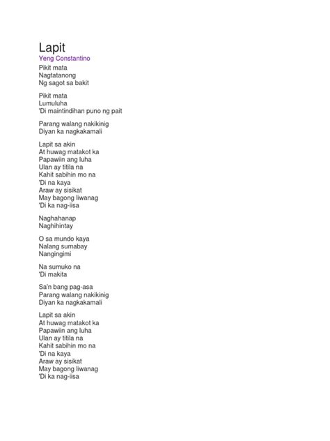 lapit lyrics ebe dancel biography