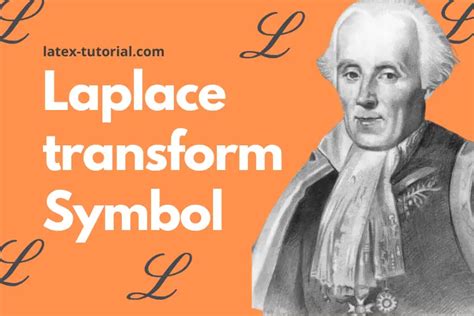 Laplace Transform Latex