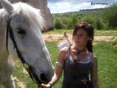 Lara Croft And Her Horse