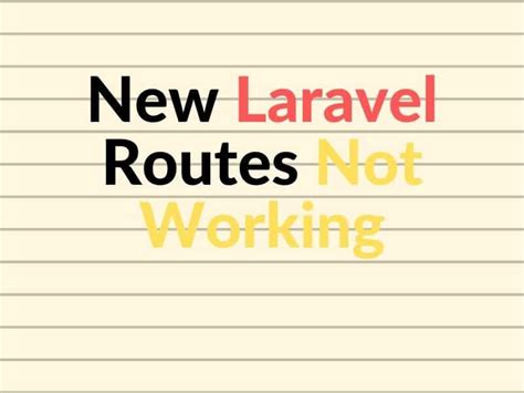 laravel routes not working wamp