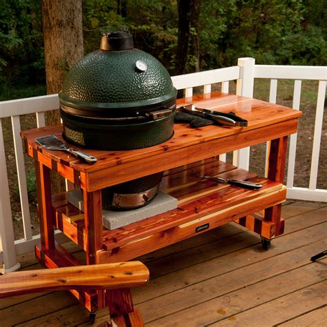 Large Big Green Egg Table Plans