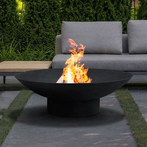 large black fire pit - Alex Becker Marketing