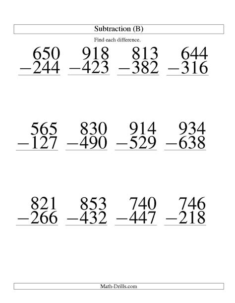 Large Print Math Worksheets   Big And Small Concept Activities With Free Math - Large Print Math Worksheets
