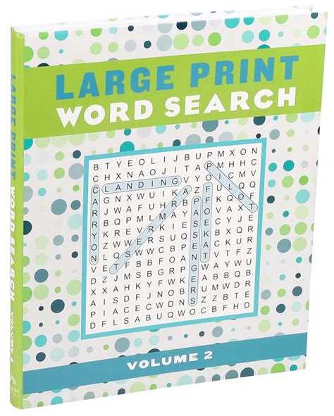 large print word search volume 3