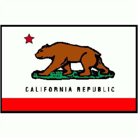 Large Printable California State Flag To Color From Ca State Flag Coloring Page - Ca State Flag Coloring Page