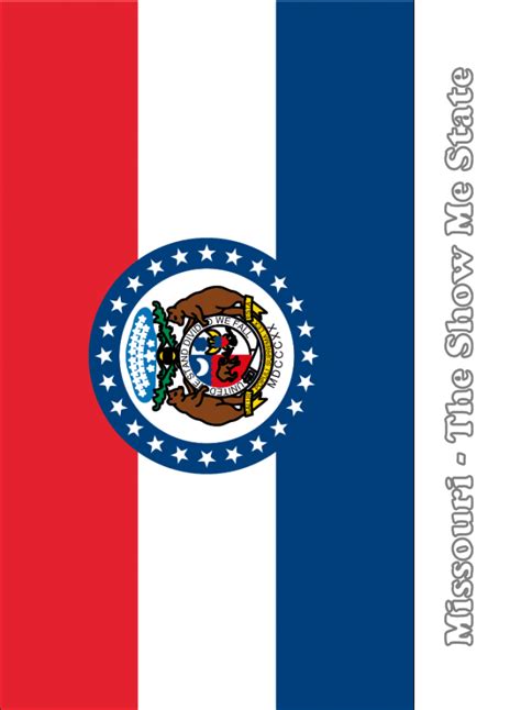 Large Printable Missouri State Flag To Color From Missouri State Flag Coloring Page - Missouri State Flag Coloring Page