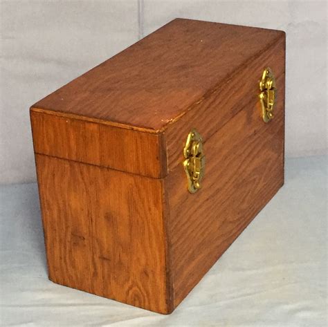 Large Wooden Hinged Boxes