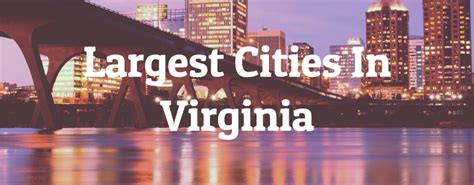largest virginia cities