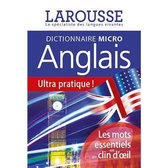 larousse micro anglais le plus petit dictionnaire