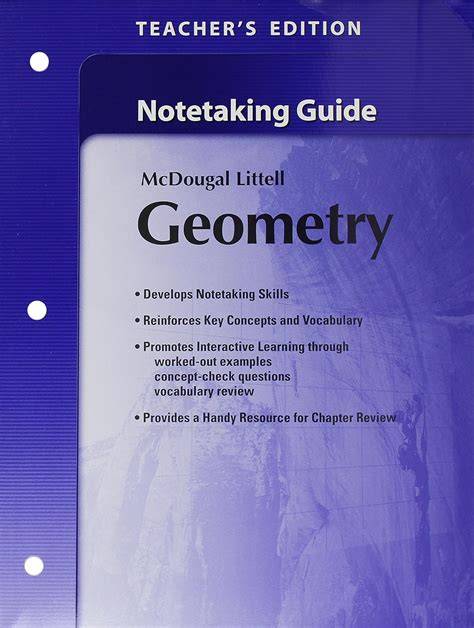 larson geometry notetaking guide answers