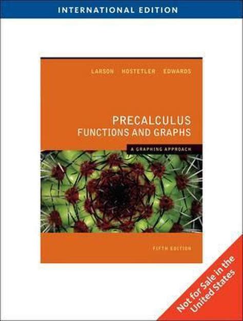 Read Larson Precalculus Functions And Graphs By Ron Larson 