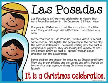 Las Posadas Facts Worksheets History Amp Traditions For Las Posadas For Kids - Las Posadas For Kids