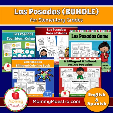 Las Posadas Printable Resources Mommy Maestra Las Posadas For Kids - Las Posadas For Kids