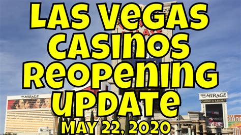 las vegas casinos reopening
