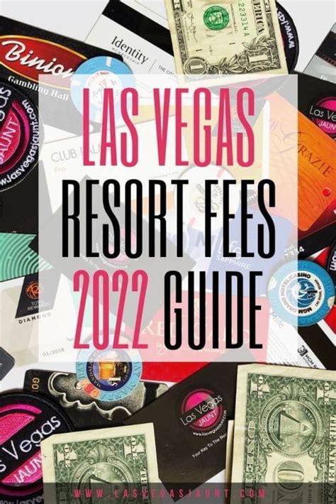 las vegas resort fees 2022