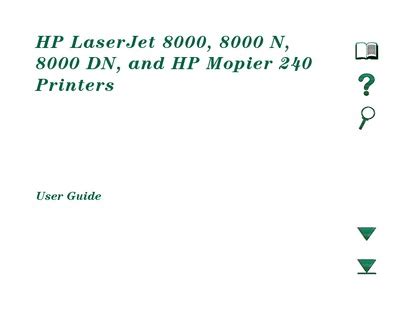 Download Laserjet 8000 User Guide 