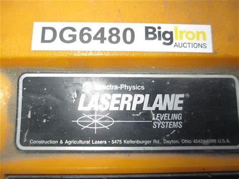 Laserplane Leveling System Models L800 L600 L500c