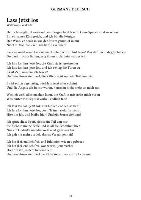 Lass Jetzt Los