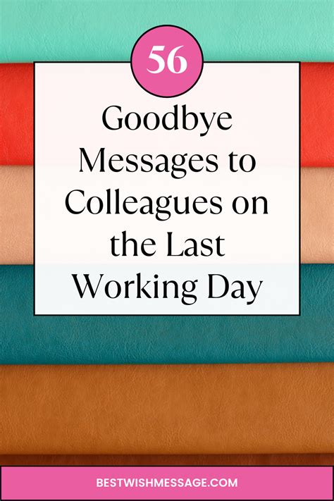 Last Working Day Message