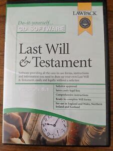 Read Last Will And Testament Version 6 1 Software 