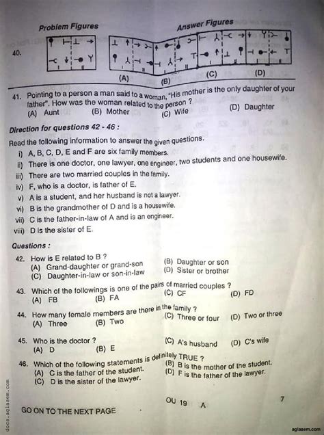 Read Last Year Question Paper For Ouat 