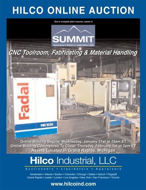 Download Late Model Specialty Manufacturing Facility Usine Hilco Industrial 