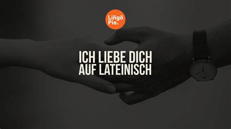 Lateinisch Ich Liebe
