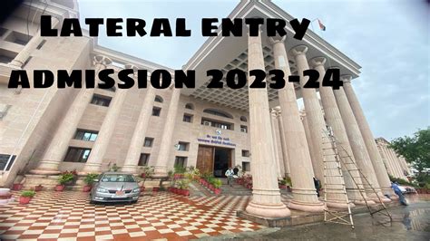 lateral entry entrance mdu btech