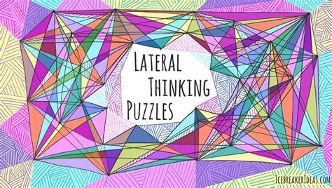 lateral thinking puzzles with answers