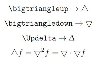Latex Delta