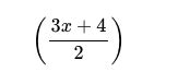 Latex Parentheses Around Fraction