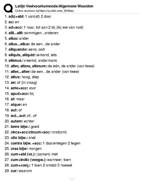 latijnse vertaling aldus