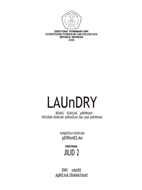 Laundry Kls Xii Baju Magang Wanita Smk Jurusan Perhotelan - Baju Magang Wanita Smk Jurusan Perhotelan