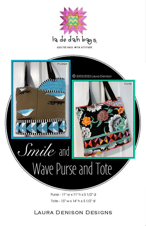 Laura Denison Wave Tote