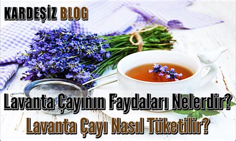 Lavanta çayı Faydaları